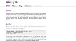Desktop Screenshot of bergdb.com