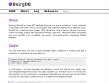 Tablet Screenshot of bergdb.com
